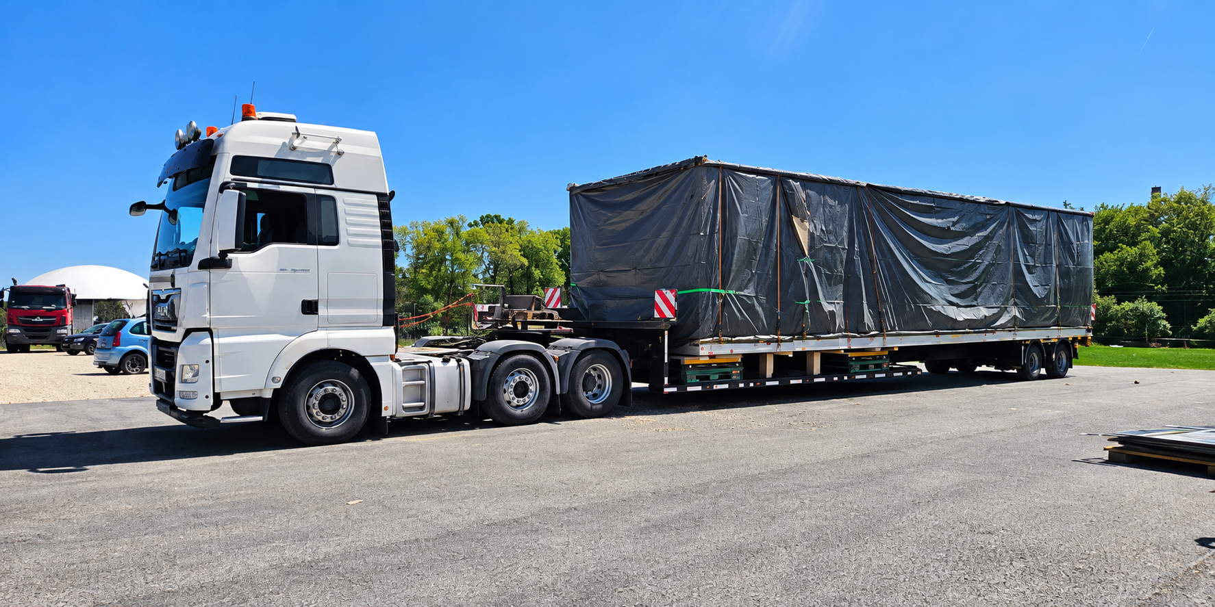 IP MA-LINER – prevoz montažnih in modularnih hiš