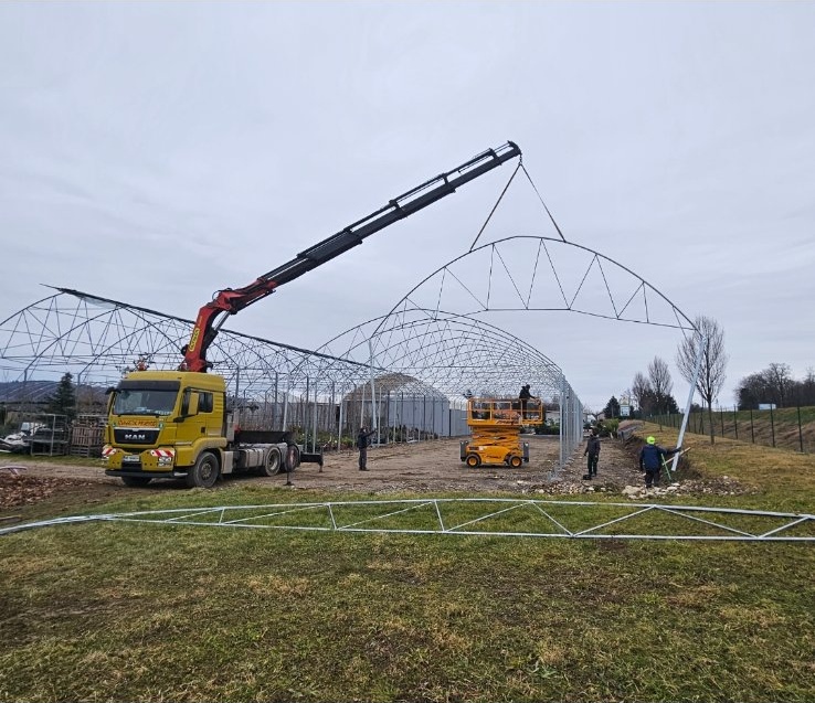 IP MA-LINER – Montaža z dvigalom (do 30 m)